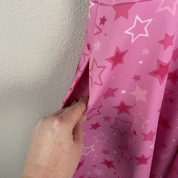 Hot Topic Womens S Hot Pink Stars Strappy Tank Dress Barbiecore - Picture 5 of 6